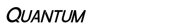Quantum font preview